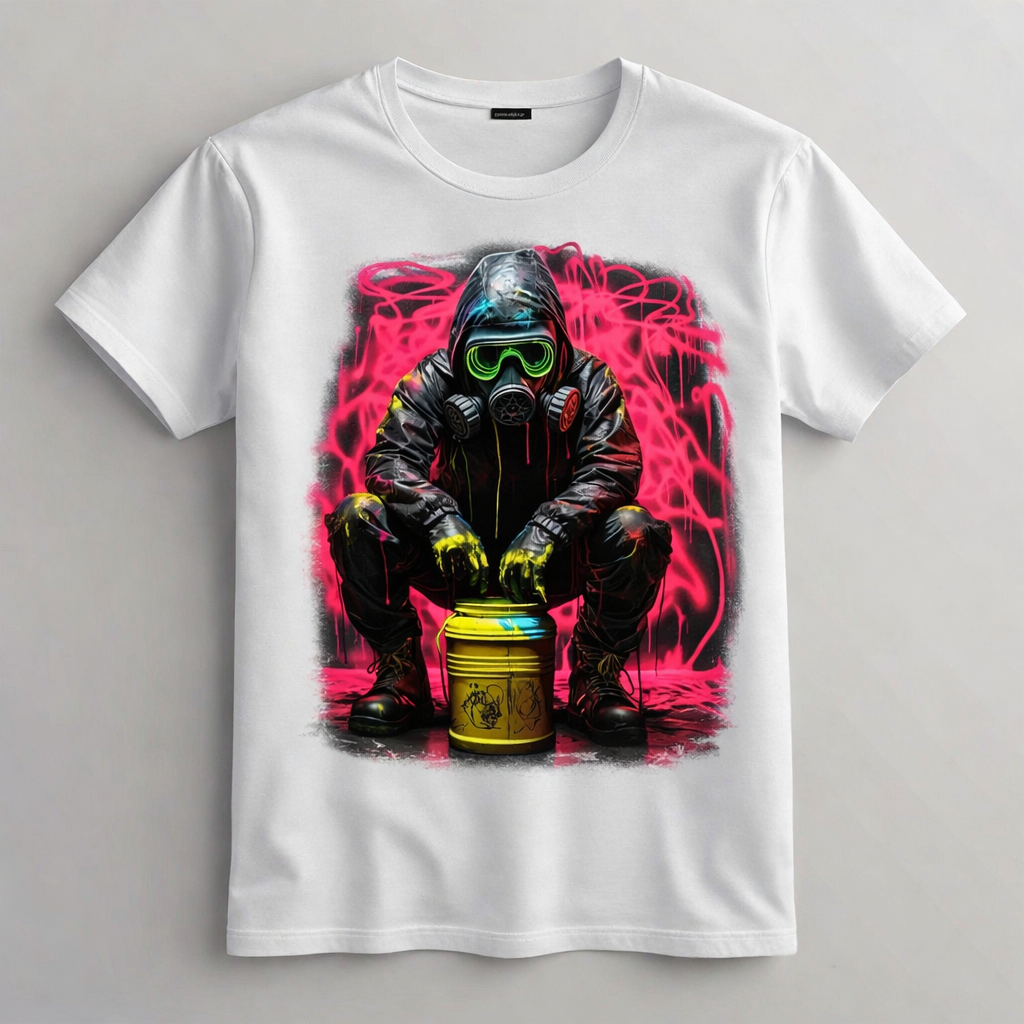 Rare Wear Exclusive T Shirt -toxic - Pink