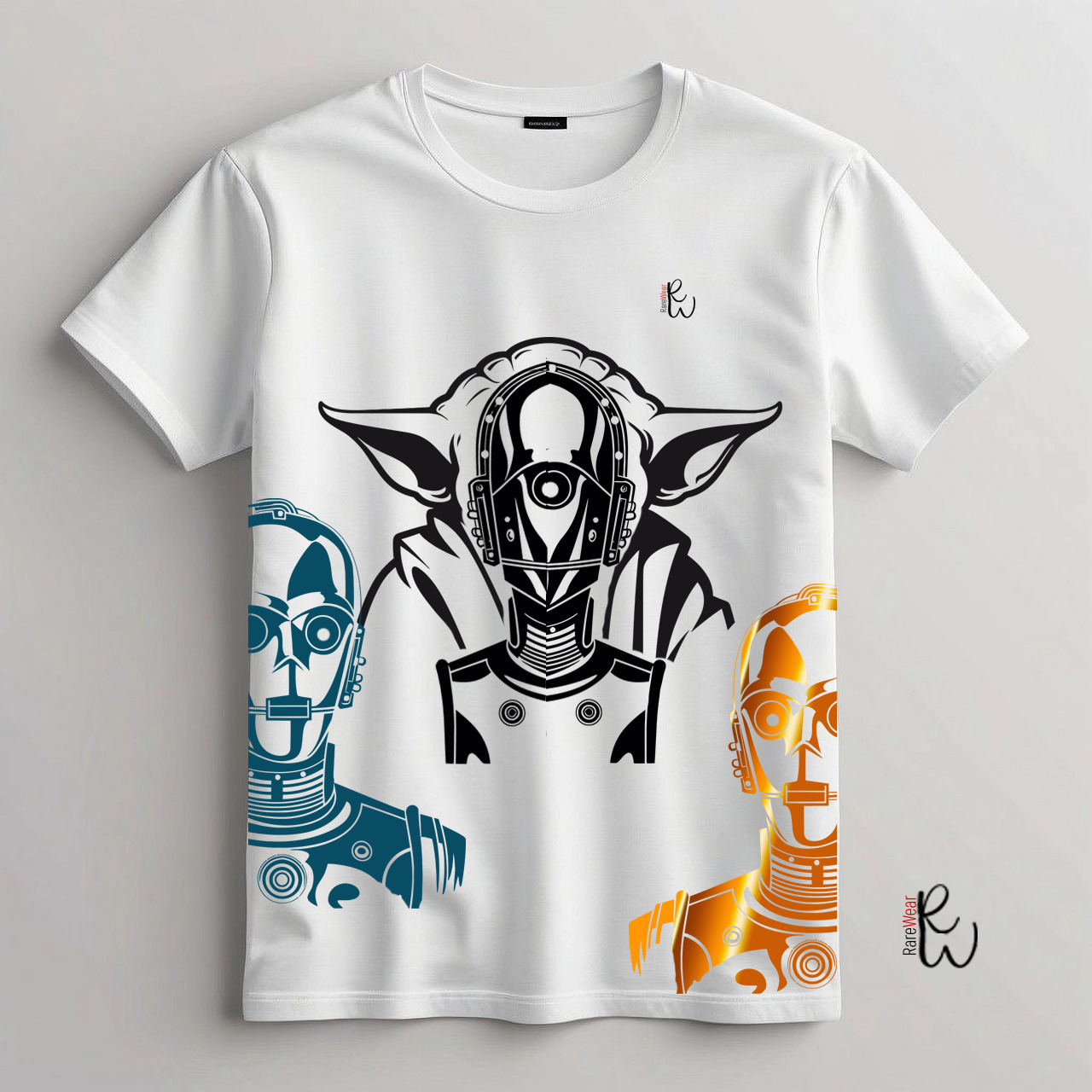 Rare Wear Exclusive T Shirt r2d2-yoda
