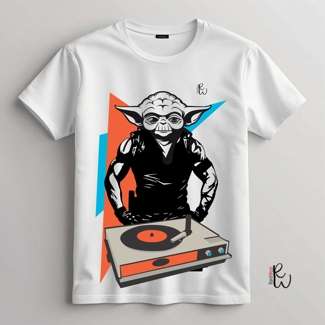 Rare Wear Exclusive T Shirt Yoda DJ